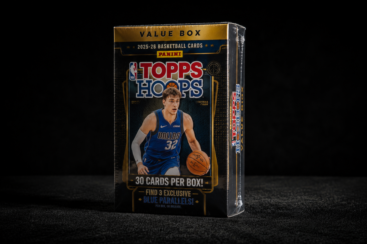 2025–26 Topps Hoops Basketball Value Box | Factory Sealed Retail Edition (8 Cards per Pack, 7 Packs)