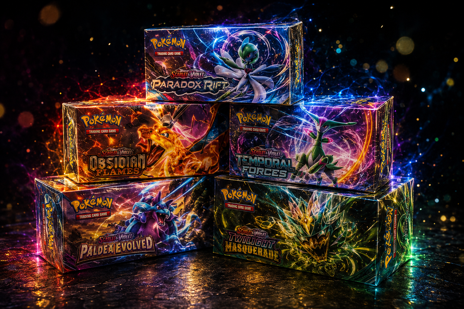 Pokémon Trading Card Boxes