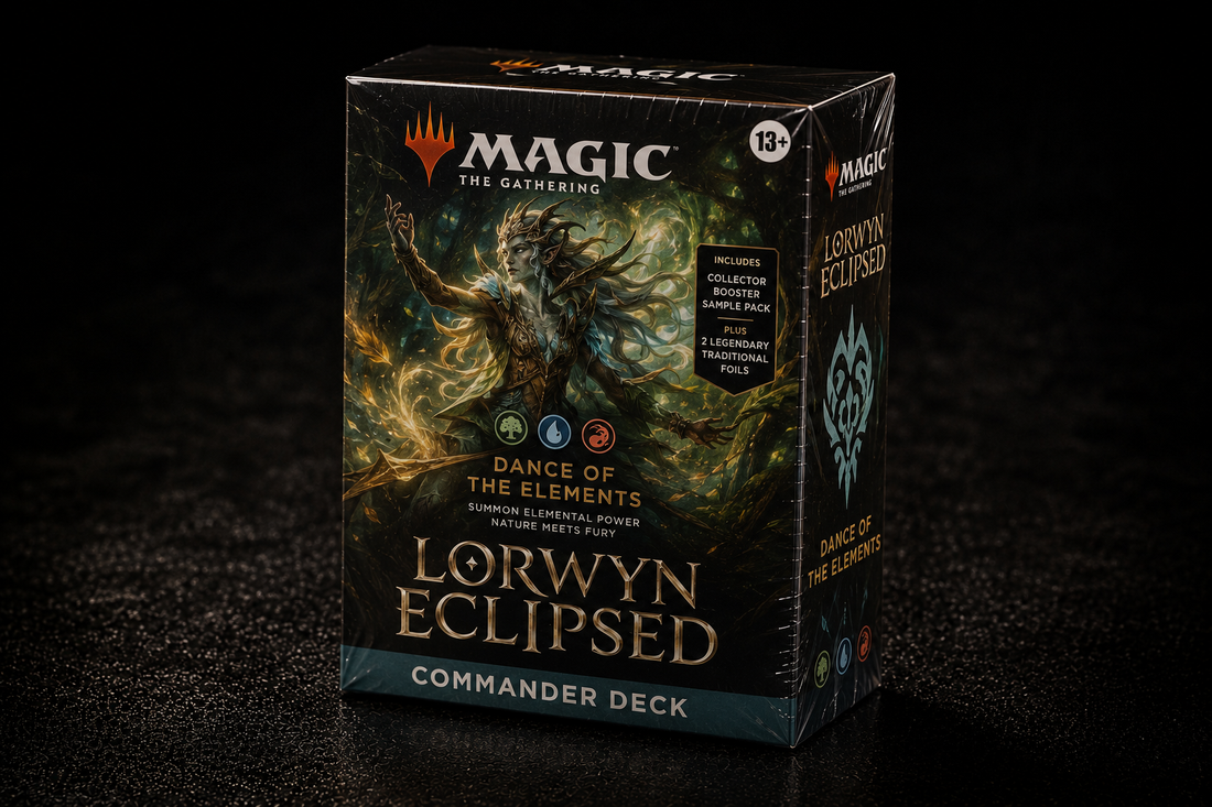 Magic: The Gathering – Lorwyn Eclipsed Commander Deck | Dance of the Elements | Ready-to-Play 100-Card Deck