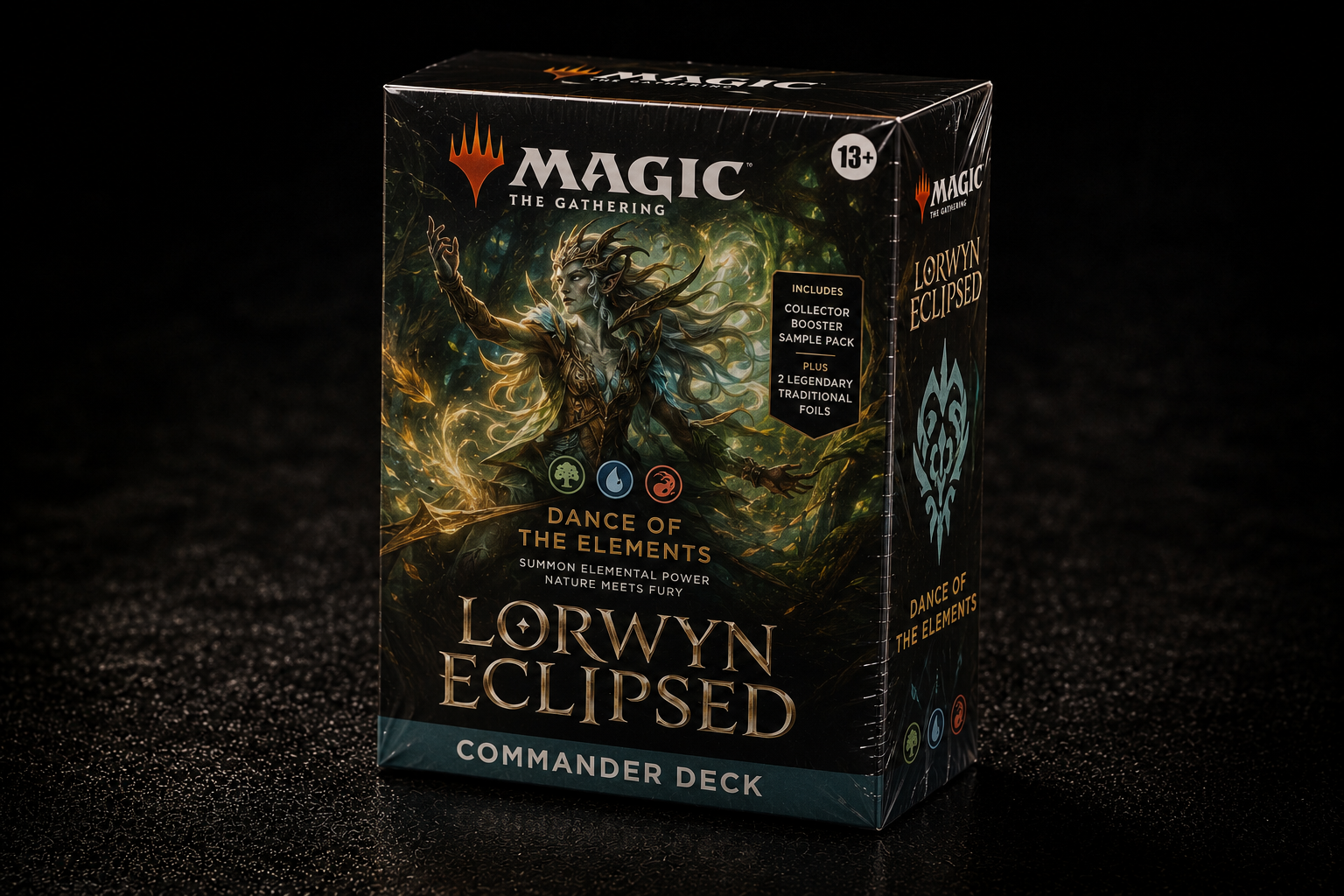 Magic: The Gathering – Lorwyn Eclipsed Commander Deck | Dance of the Elements | Ready-to-Play 100-Card Deck