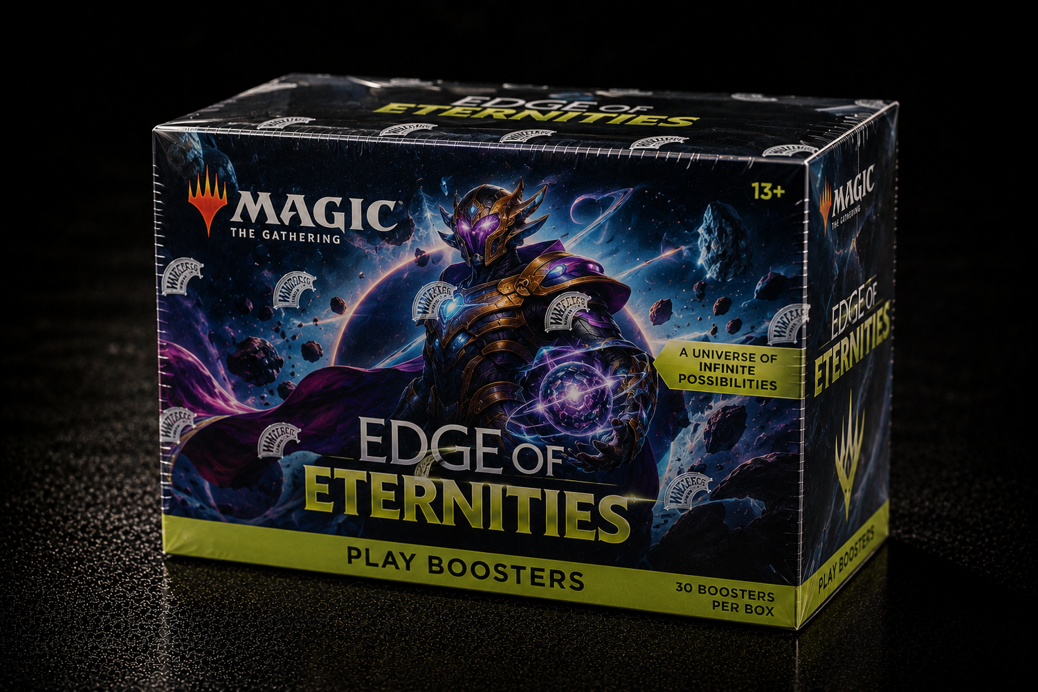 Magic: The Gathering – Edge of Eternities Play Booster Box | 30 Packs | Cosmic Sci-Fi MTG Set